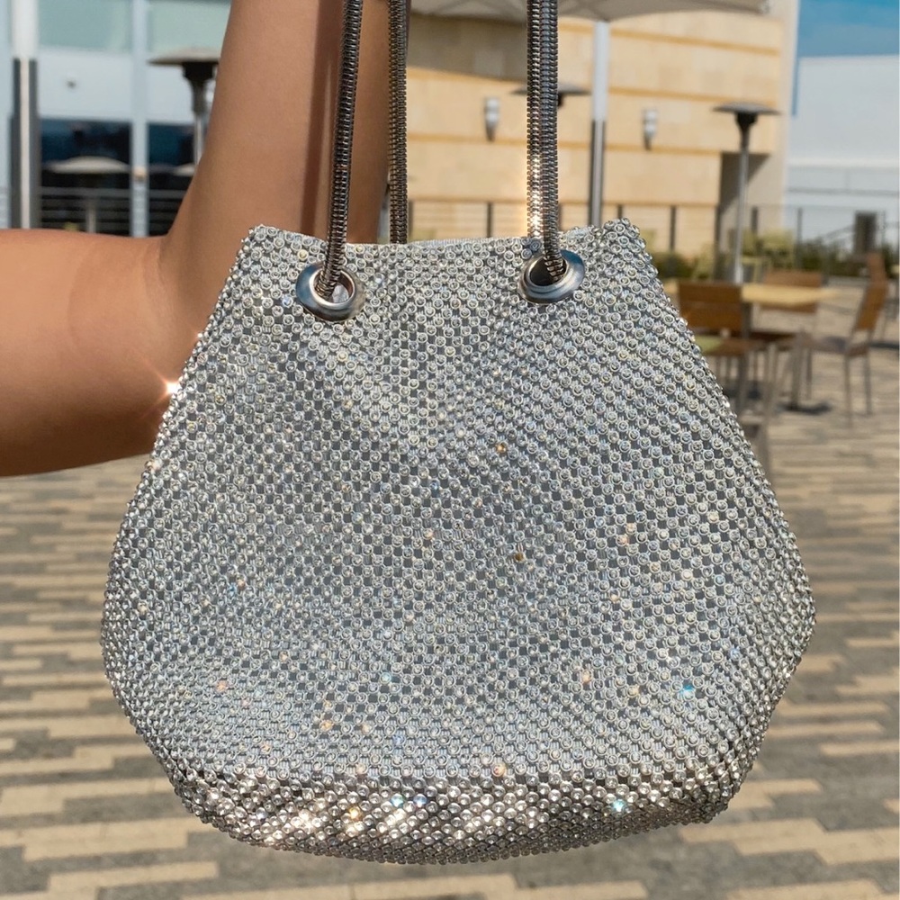 Crystal Scrunch Bag - Picture 2 of 2